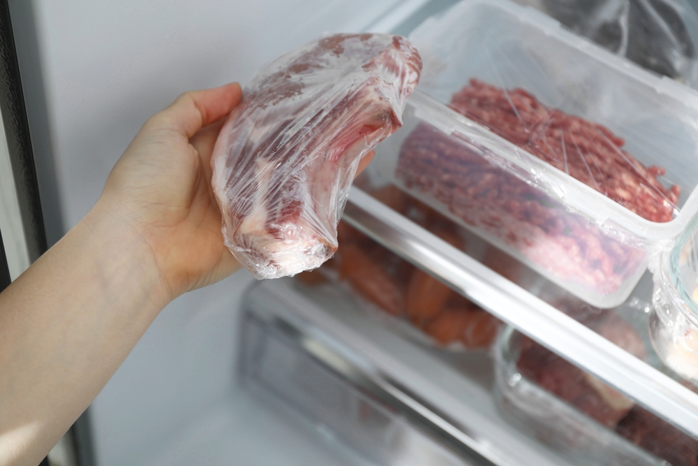 Fridge Freezing Food